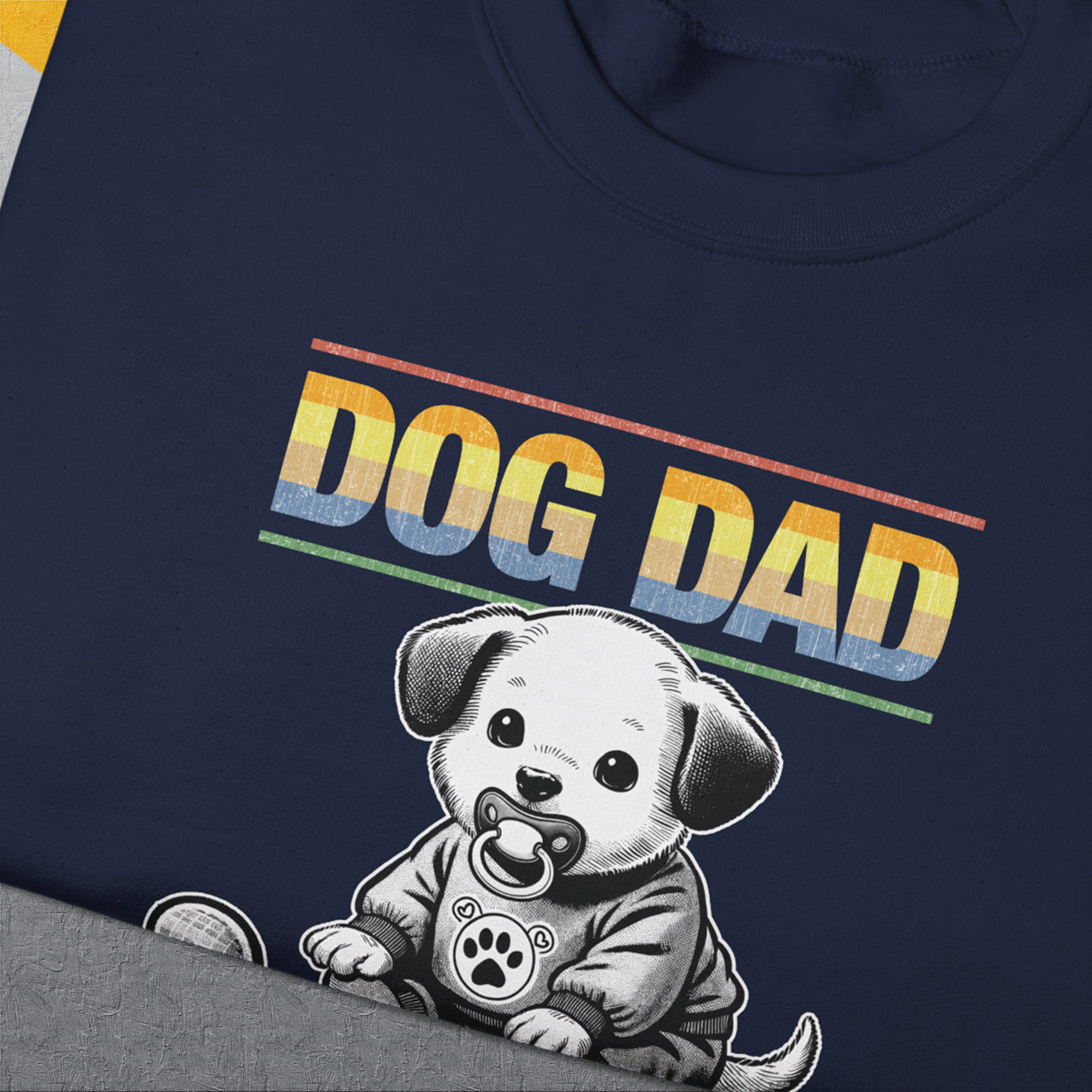 Dog Dad Series, Volume 2, Unisex Sweatshirt-. For dog lovers. Design by Dog Gang
