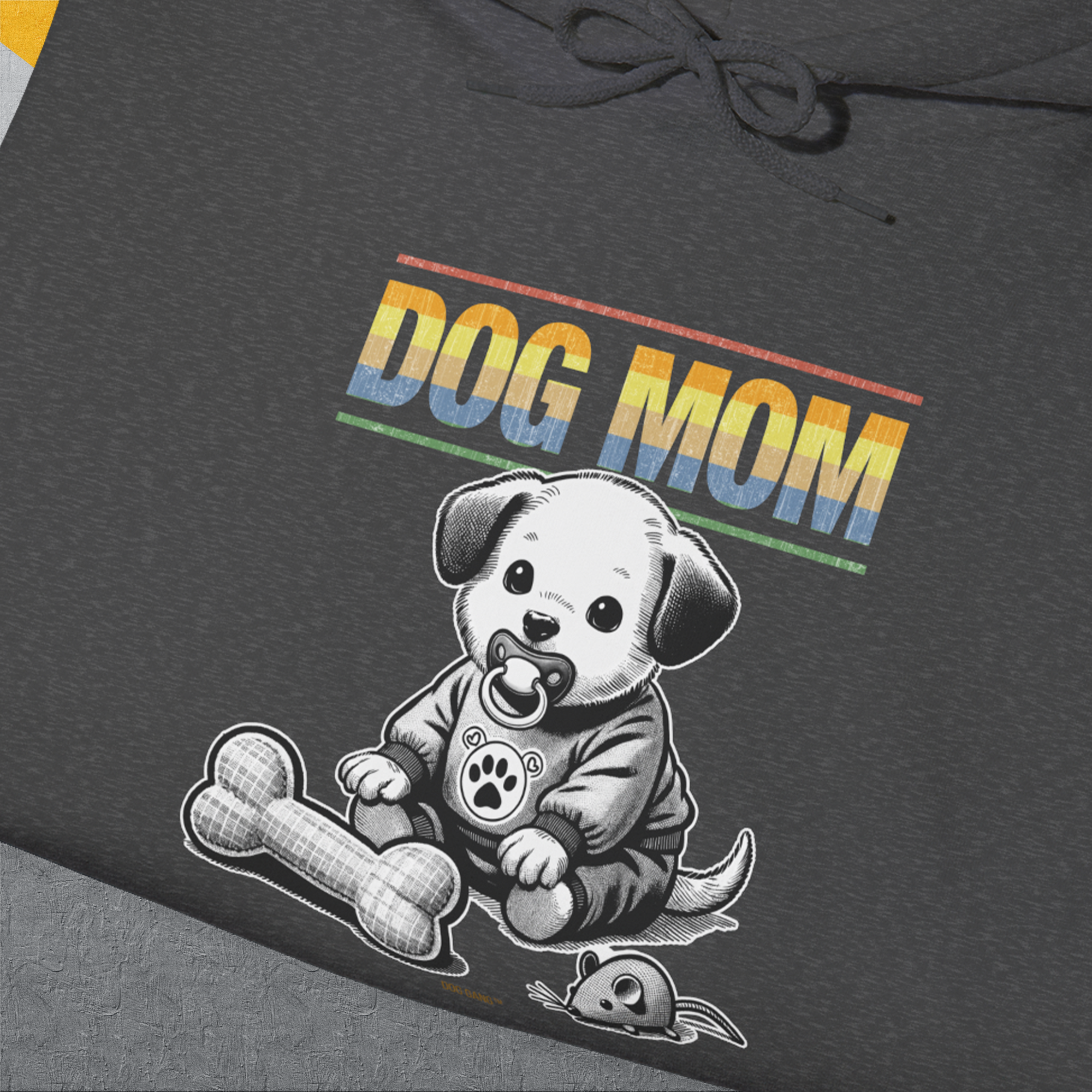 Dog Mom Series, Volume 2, Unisex Hoodie-. For dog lovers and dog owners. Design by Dog Gang