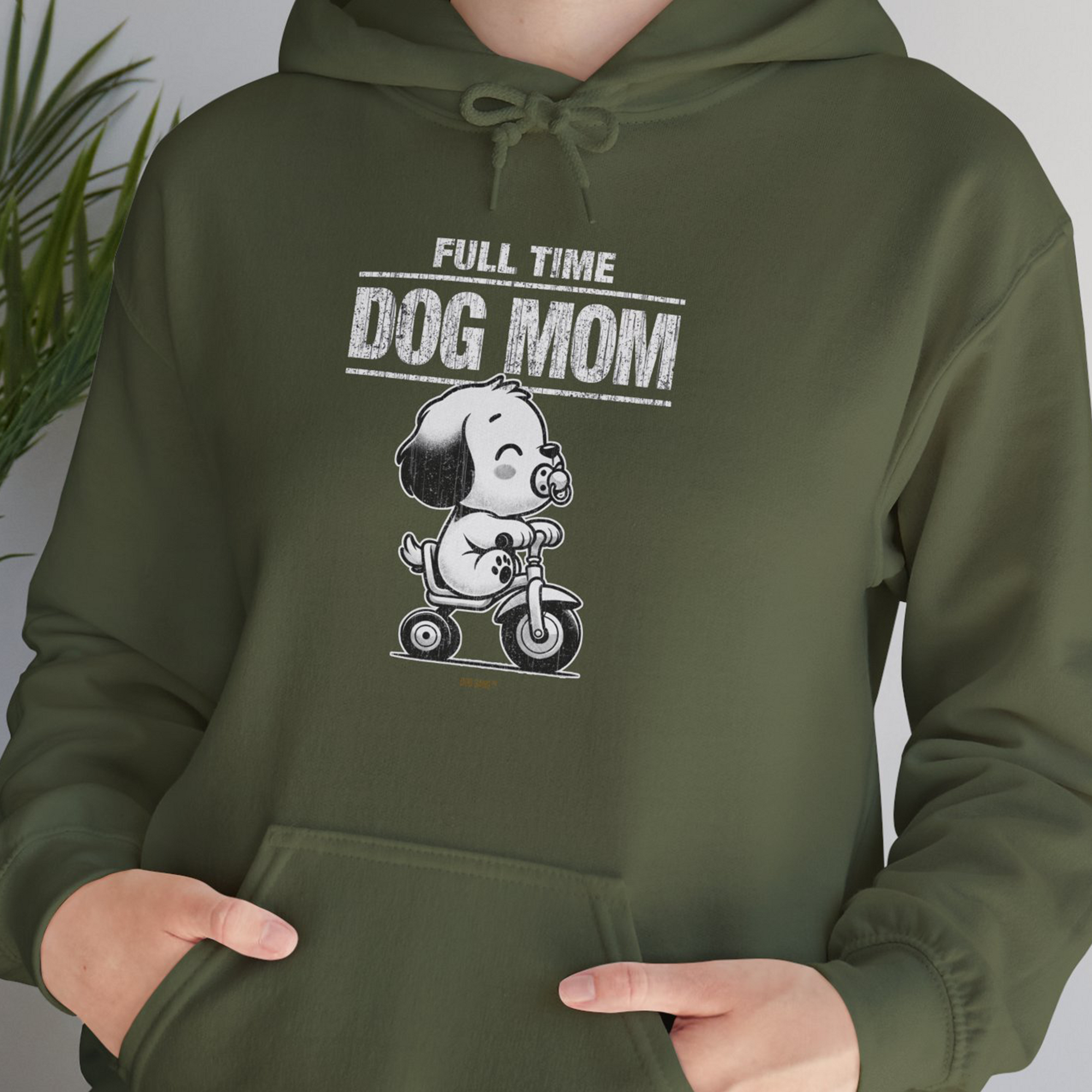 Dog Mom Series, Volume 3, Unisex Hoodie-, Design by Dog Gang