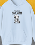 Dog Mom Series, Volume 3, Unisex Hoodie-Light Blue. A perfect gift for dog lovers and dog owners. Design by Dog Gang