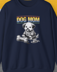 Dog Mom Series, Volume 2, Unisex Sweatshirt-Navy, Design by Dog Gang