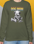 Dog Mom Series, Volume 2, Unisex Sweatshirt-, a fun and stylish sweatshirt design for dog lovers from Dog Gang