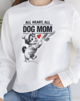 Dog Mom Series, Volume 9, Unisex Sweatshirt-, a cool design with a funny saying from Dog Gang