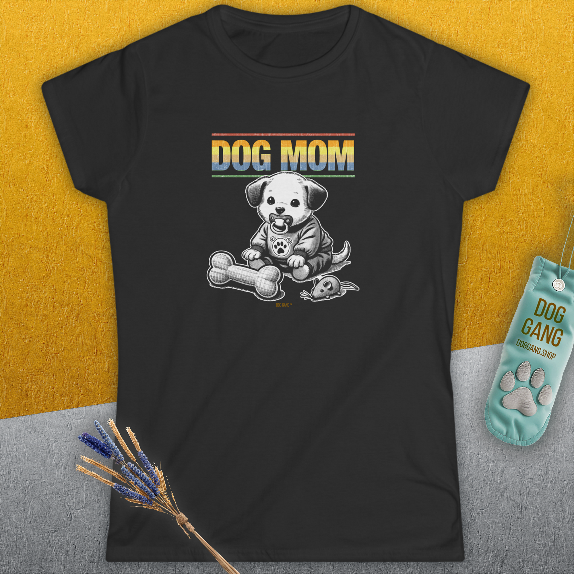 Dog Mom Series, Volume 2, Women's T-Shirt-, a fun and stylish design for dog lovers from Dog Gang