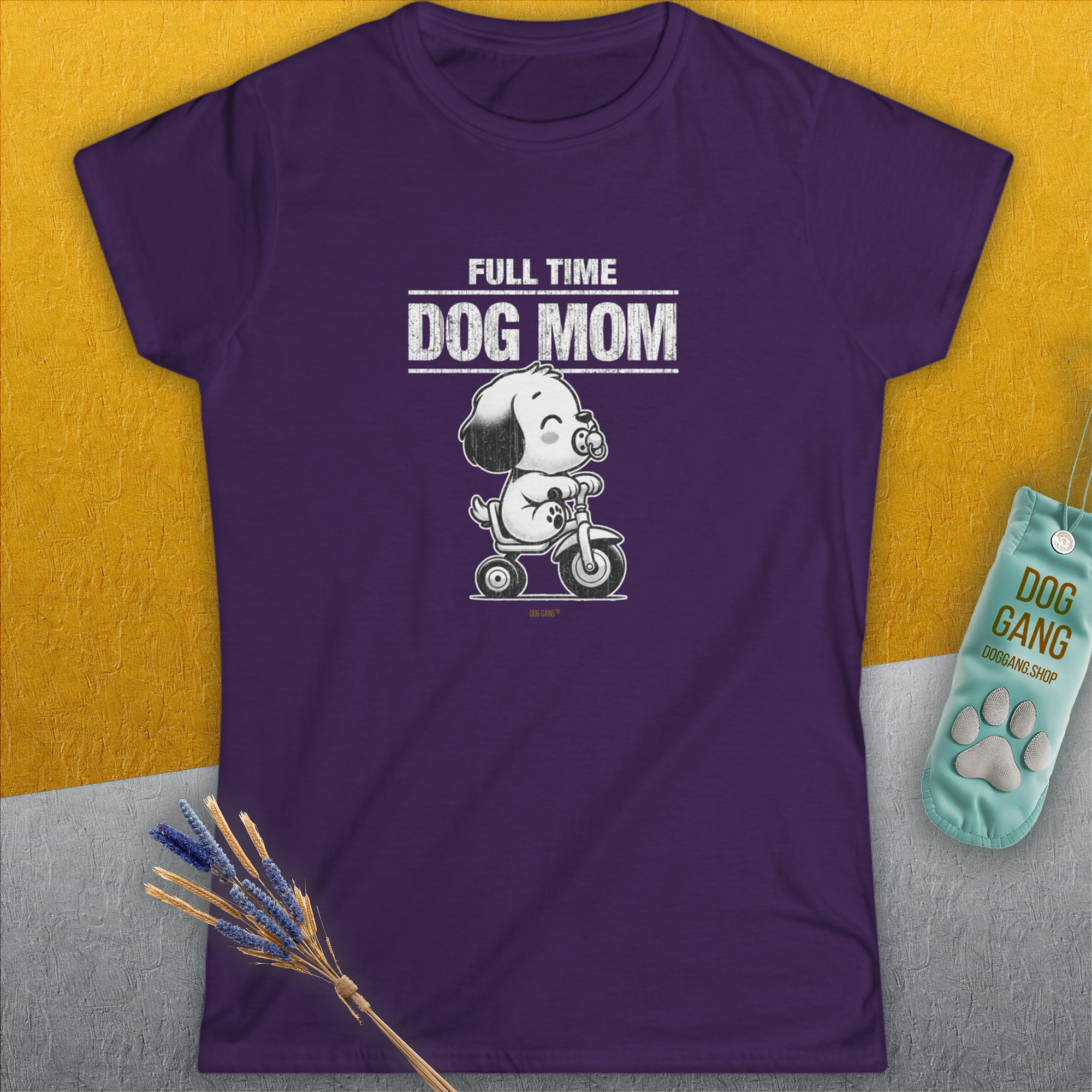 Dog Mom Series, Volume 3, Women's T-Shirt-, a fun and stylish design for dog lovers from Dog Gang