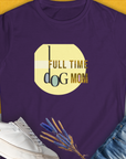 Dog Mom Series, Volume 4, Women's T-Shirt-Purple. A dog-themed Design from Dog Gang