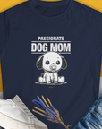 Dog Mom Series, Volume 7, Women's T-Shirt-Navy, a cool and stylish design with a funny saying from Dog Gang