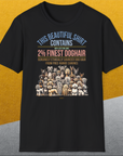 This Beautiful Shirt Contains Finest Dog Hair, Volume 6, Unisex T-Shirt-humorvolles Hundeshirt, lustiger Spruch mit Hund, Design by Dog Gang