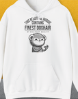 This Beautiful Hoodie Contains Finest Dog Hair Of Exclusive Quality, Volume 2, Unisex Hoodie-White-Kapuzi mit lustigem Spruch für Hundefreunde, Design by Dog Gang
