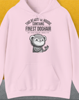 This Beautiful Hoodie Contains Finest Dog Hair Of Exclusive Quality, Volume 2, Unisex Hoodie-Light Pink-lustiger Spruch mit Hund auf weichem Kapuzenpulli für in- und outdoor. Design by Dog Gang