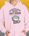 This Beautiful Hoodie Contains Finest Dog Hair Of Exclusive Quality, Volume 2, Unisex Hoodie- Lustiger Spruch mit Hund. Bequemes und weiches Kapuzen-Sweatshirt. Für Hundefreunde, in- und outdoor. Design by Dog Gang