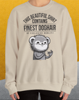 This Beautiful Shirt Contains Finest Dog Hair Of Exclusive Quality, Volume 2, Unisex Sweatshirt-lustiges und bequemes Sweatshirt für Hundeliebhaber, Design by Dog Gang
