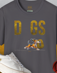 DOGS Series (D-GS), Volume 1, Unisex T-Shirt-Charcoal, Design by Dog Gang
