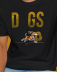 DOGS Series (D-GS), Volume 1, Unisex T-Shirt-. For dog lovers and dog owners. Design by Dog Gang