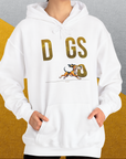 DOGS Series (D-GS), Volume 1, Unisex Hoodie-. A perfect gift for dog lovers and dog owners. Design by Dog Gang