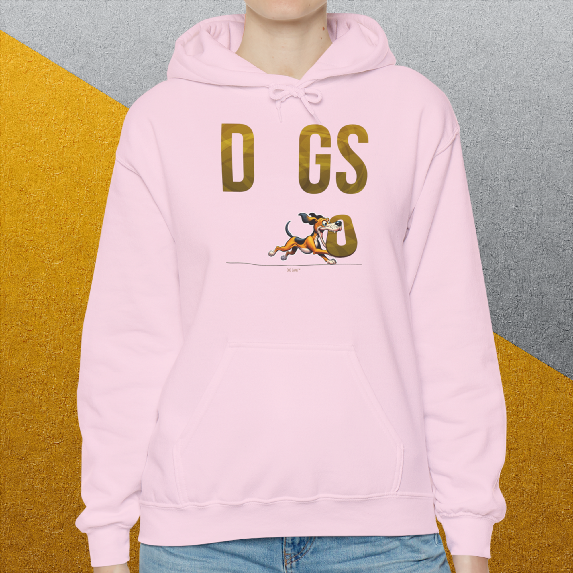 DOGS Series (D-GS), Volume 1, Unisex Hoodie-, a fun and stylish design for dog lovers from Dog Gang