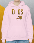 DOGS Series (D-GS), Volume 1, Unisex Hoodie-, a fun and stylish design for dog lovers from Dog Gang