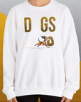 DOGS Series (D-GS), Volume 1, Unisex Sweatshirt-. A perfect gift for dog lovers and dog owners. Design by Dog Gang