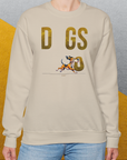 DOGS Series (D-GS), Volume 1, Unisex Sweatshirt-, a fun and stylish sweatshirt design for dog lovers from Dog Gang