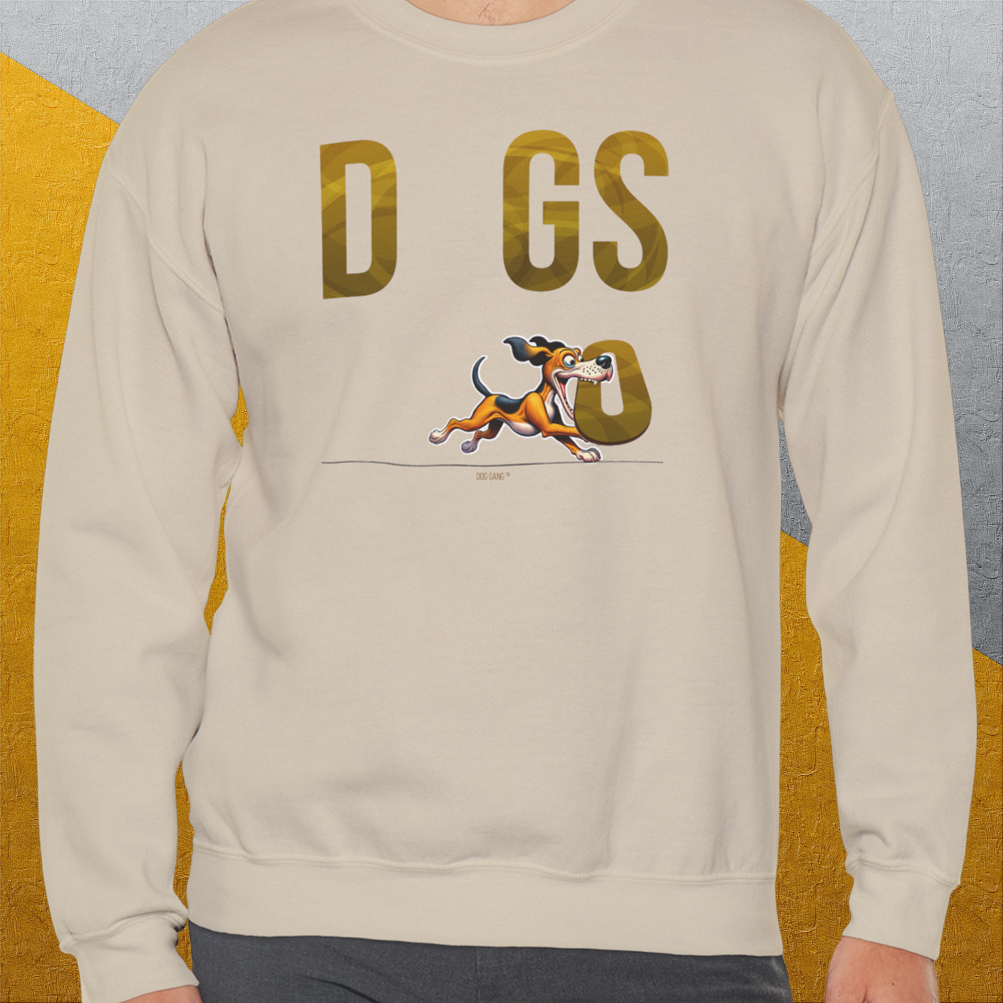 DOGS Series (D-GS), Volume 1, Unisex Sweatshirt-. For dog lovers. Design by Dog Gang