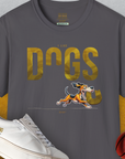 DOGS Series (D-GS), Volume 2, Unisex T-Shirt-Charcoal, Design by Dog Gang