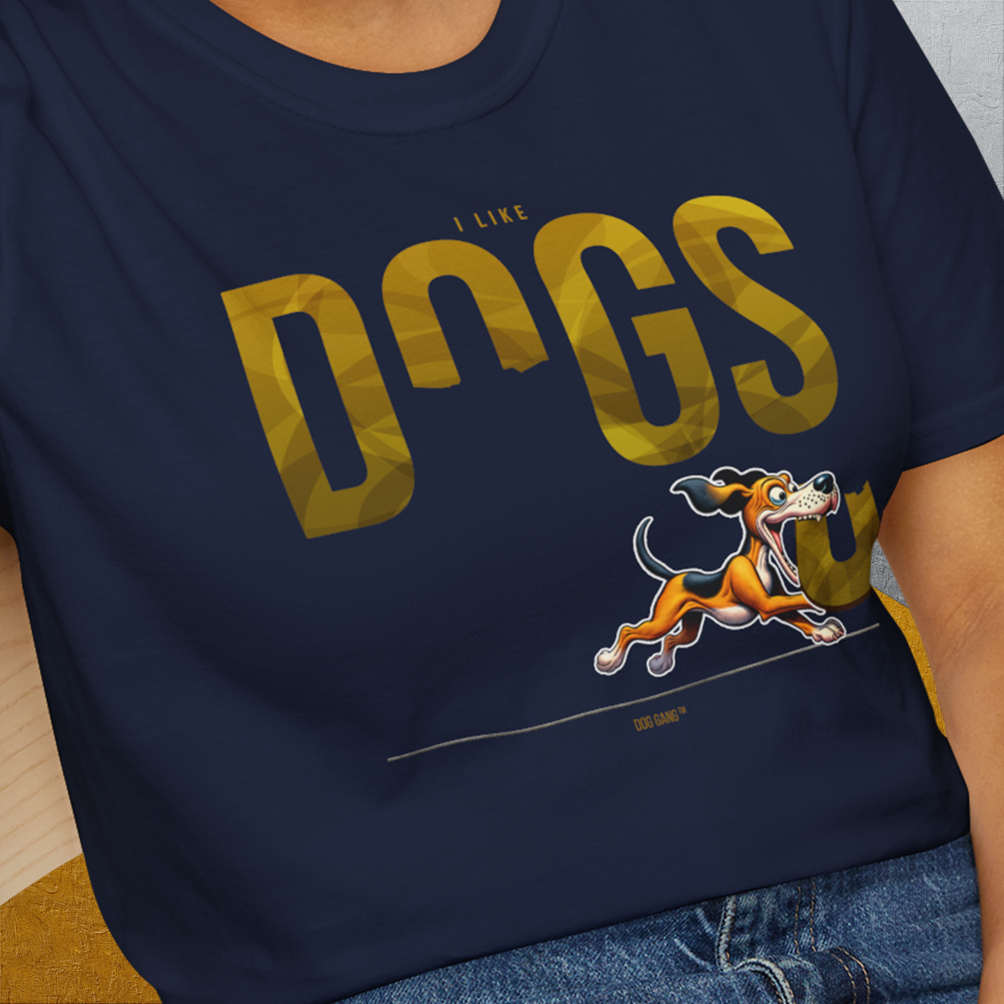 DOGS Series (D-GS), Volume 2, Unisex T-Shirt-, a fun and stylish design for dog lovers from Dog Gang