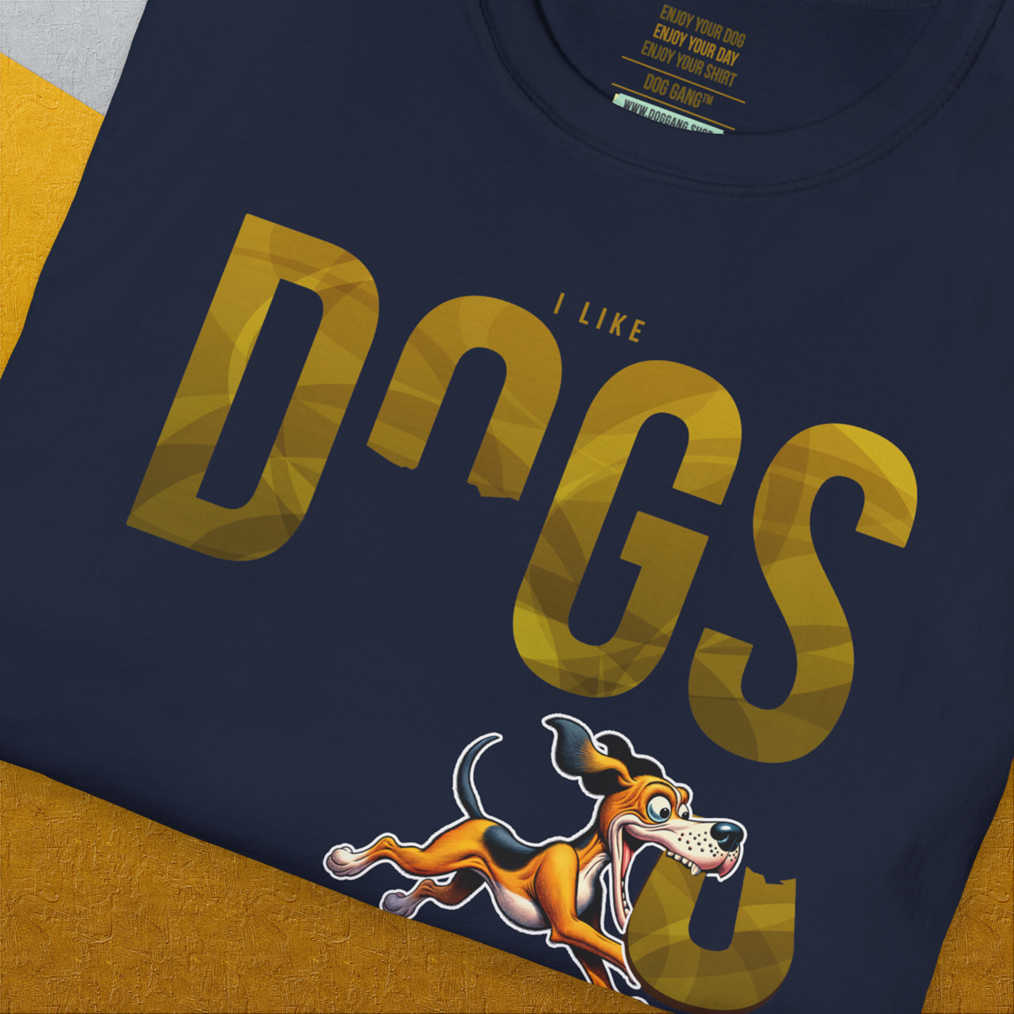 DOGS Series (D-GS), Volume 2, Unisex T-Shirt-. A dog-themed Design from Dog Gang