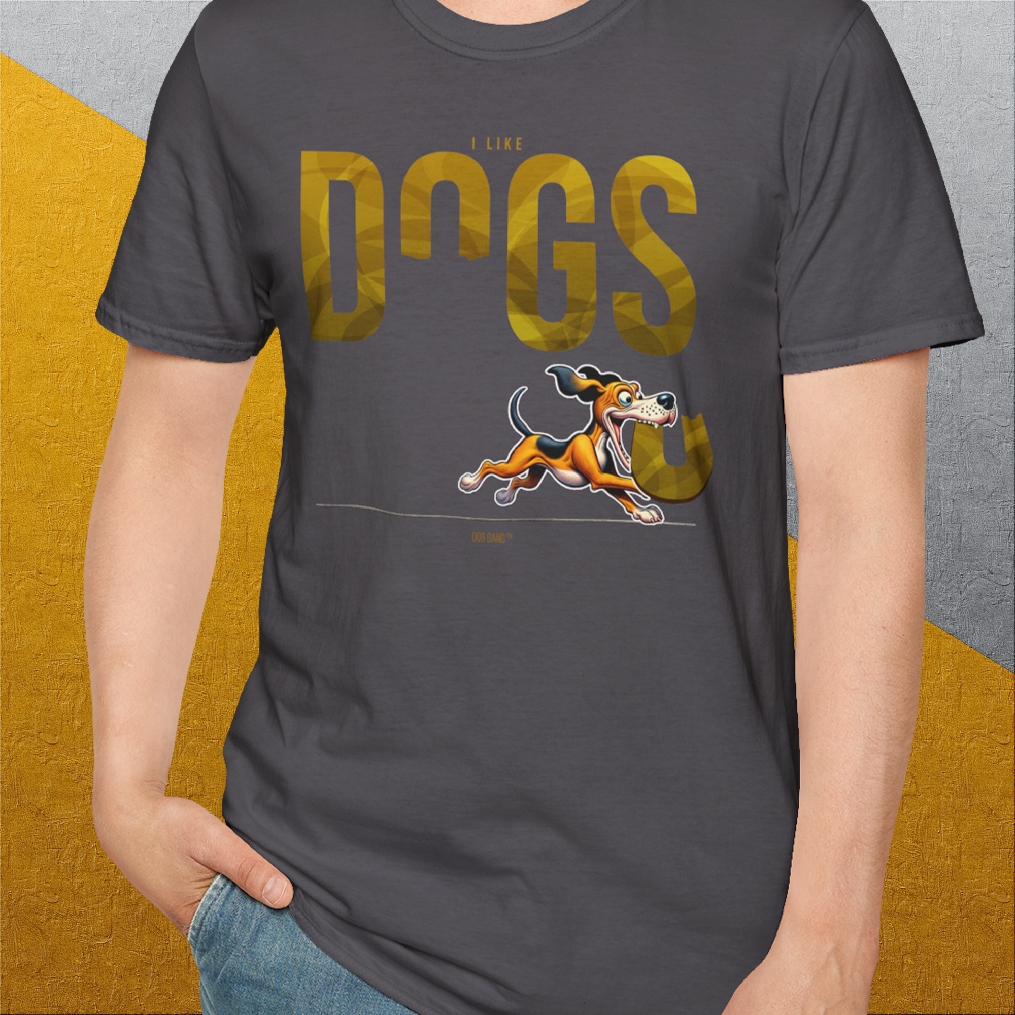 DOGS Series (D-GS), Volume 2, Unisex T-Shirt-, Design by Dog Gang