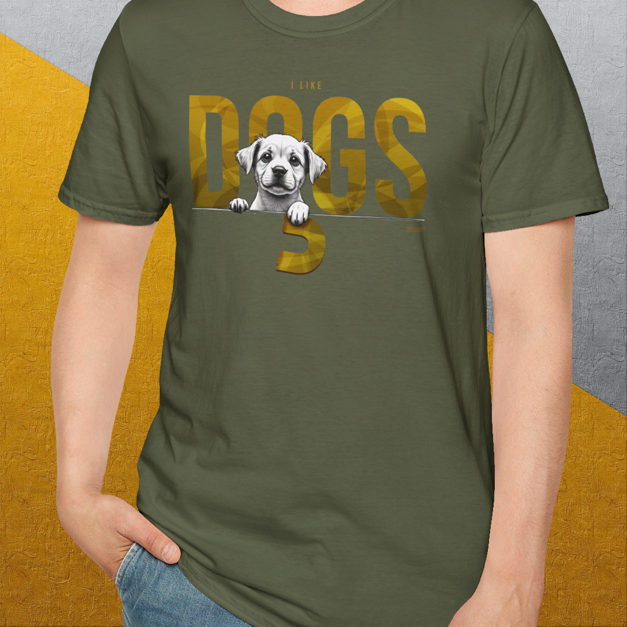DOGS Series (D-GS), Volume 3, Unisex T-Shirt-, Design by Dog Gang
