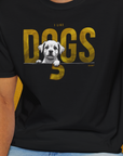DOGS Series (D-GS), Volume 3, Unisex T-Shirt-. For dog lovers and dog owners. Design by Dog Gang