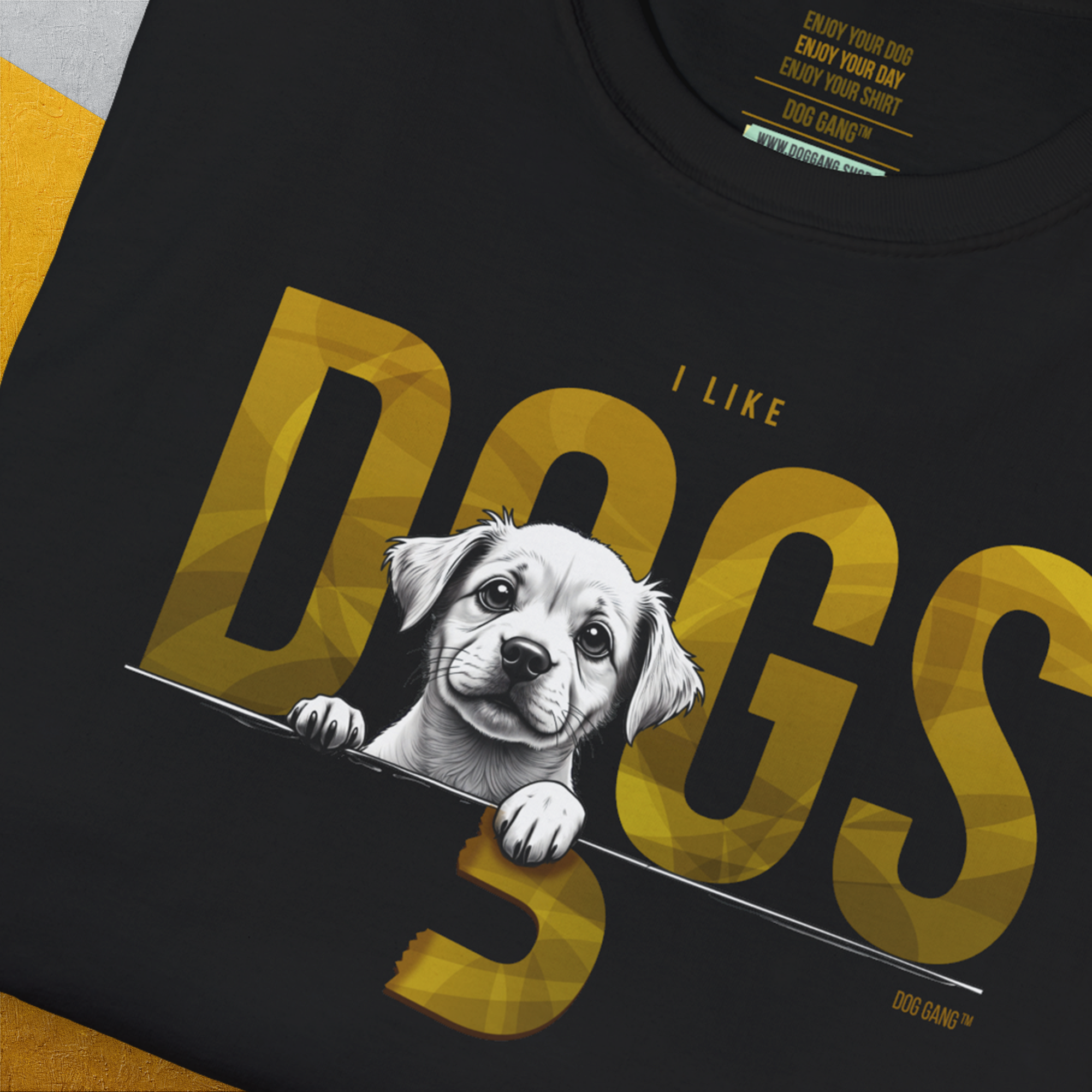 DOGS Series (D-GS), Volume 3, Unisex T-Shirt-. A dog-themed Design from Dog Gang