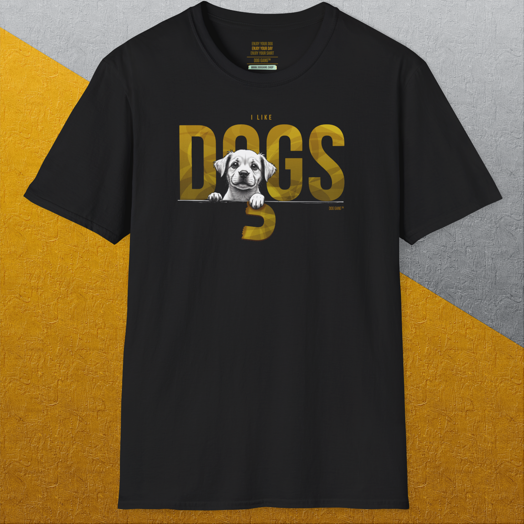 DOGS Series (D-GS), Volume 3, Unisex T-Shirt-, a cool and stylish design with a funny saying from Dog Gang