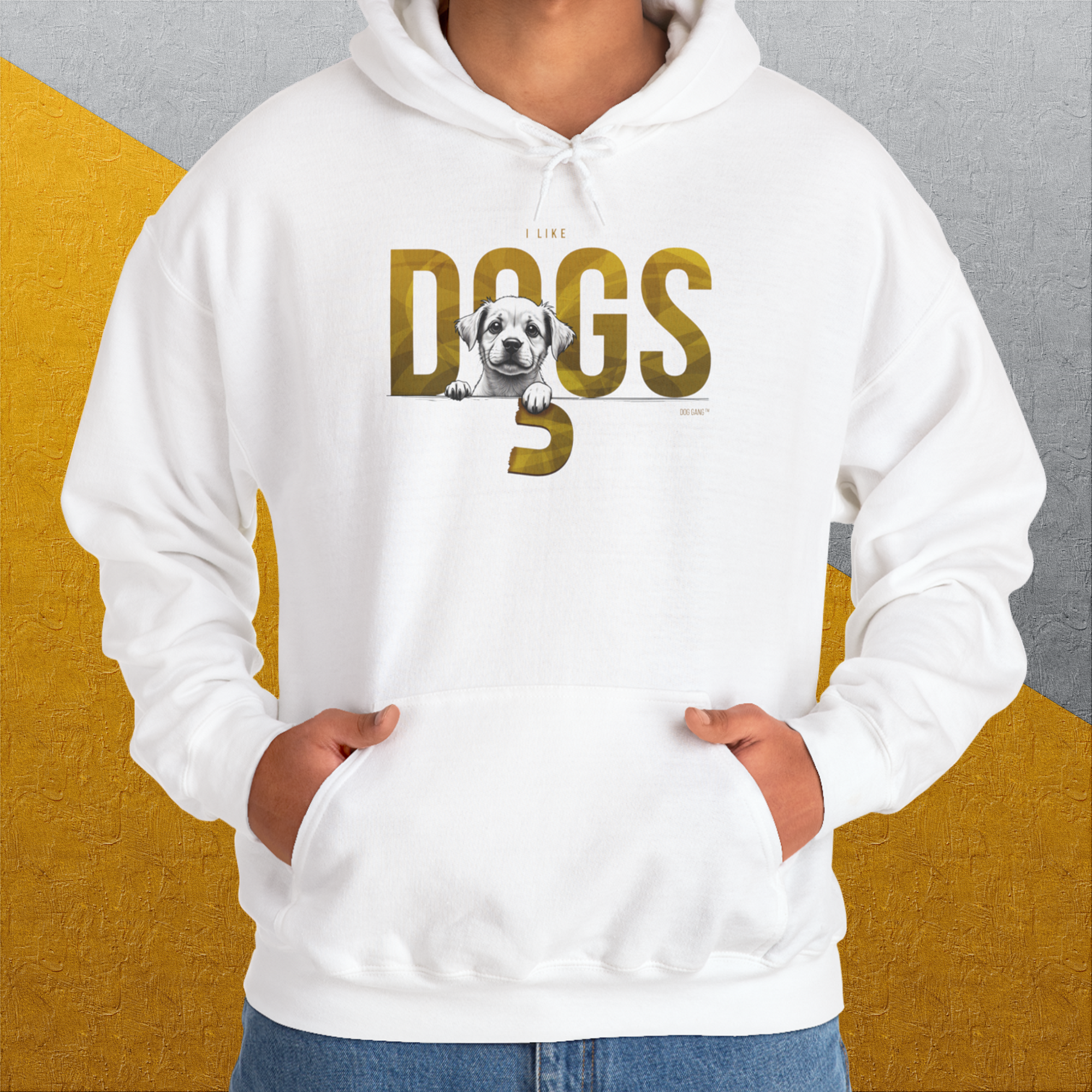 DOGS Series (D-GS), Volume 3, Unisex Hoodie-. A perfect gift for dog lovers and dog owners. Design by Dog Gang