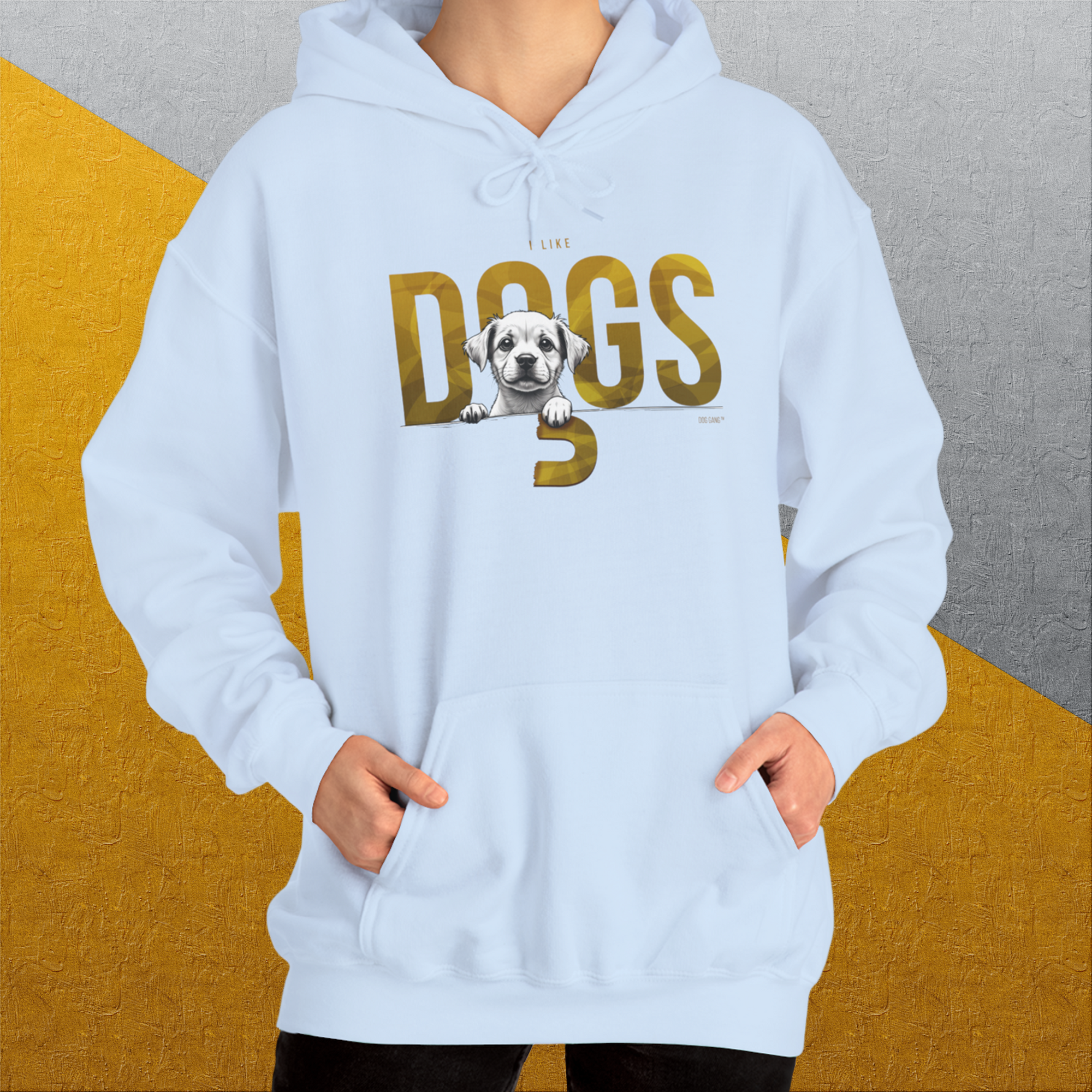 DOGS Series (D-GS), Volume 3, Unisex Hoodie-, Design by Dog Gang