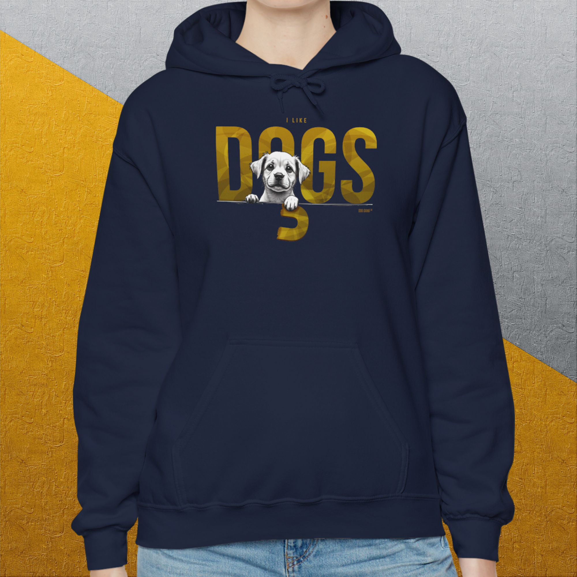 DOGS Series (D-GS), Volume 3, Unisex Hoodie-, a fun and stylish design for dog lovers from Dog Gang