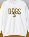 DOGS Series (D-GS), Volume 3, Unisex Sweatshirt-White, a cool design with a funny saying from Dog Gang