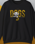 DOGS Series (D-GS), Volume 3, Unisex Sweatshirt-Black, Design by Dog Gang
