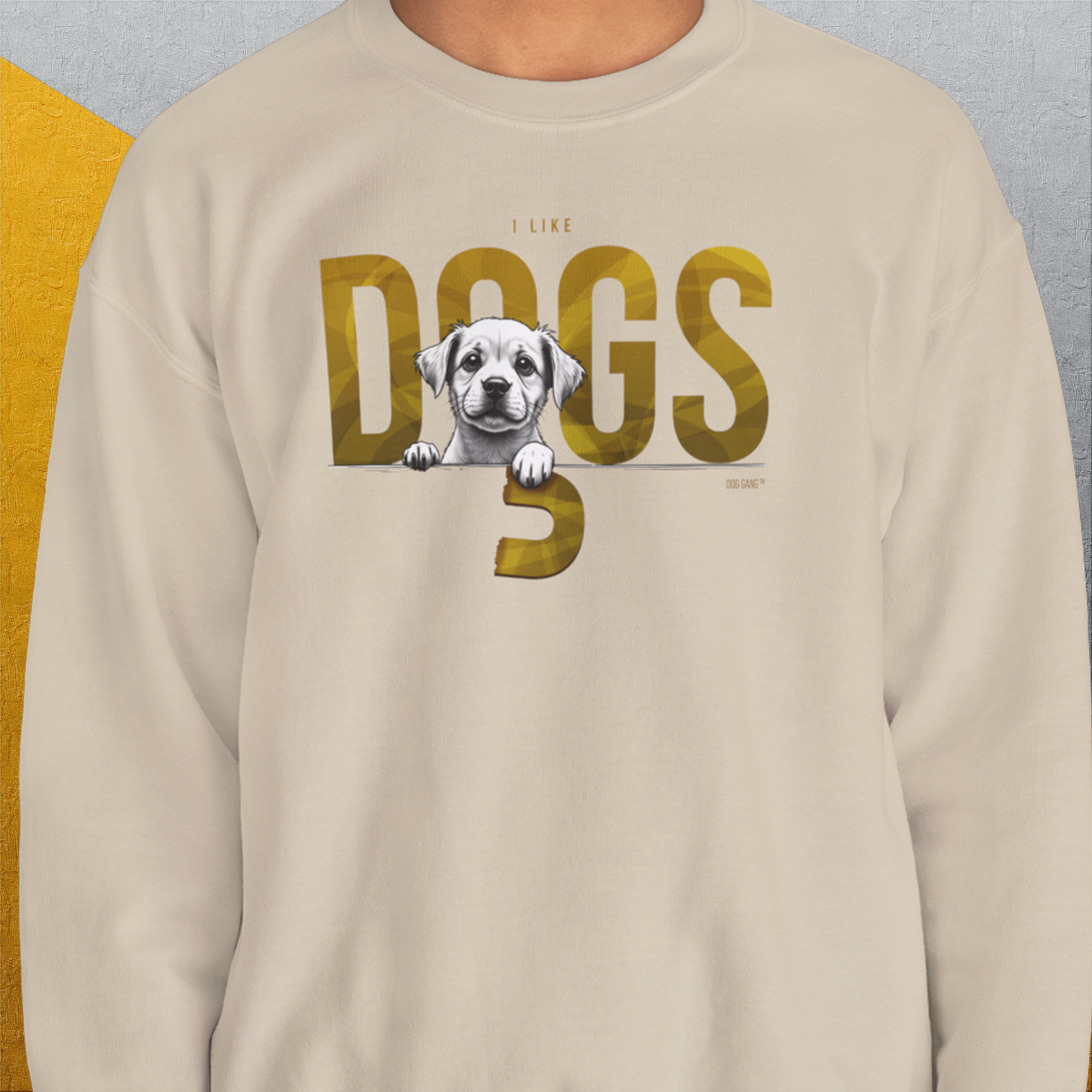 DOGS Series (D-GS), Volume 3, Unisex Sweatshirt-, Design by Dog Gang
