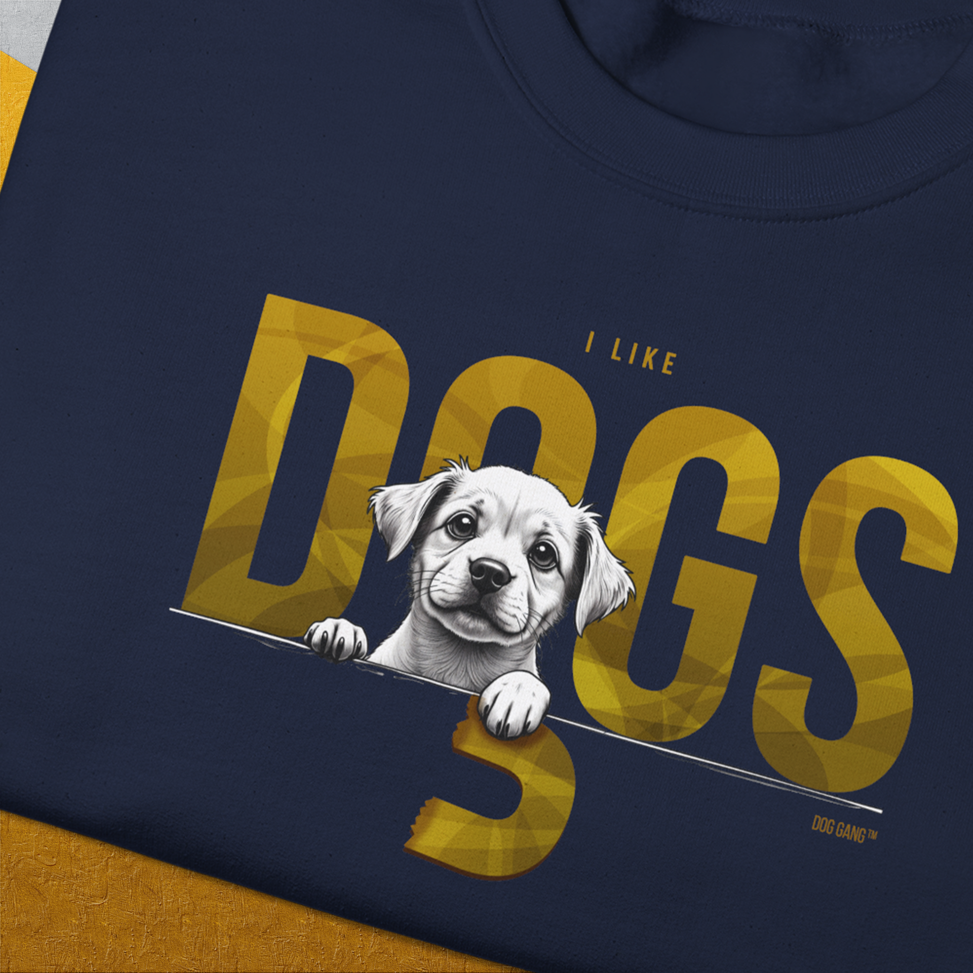 DOGS Series (D-GS), Volume 3, Unisex Sweatshirt-. A dog-themed Design from Dog Gang