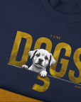 DOGS Series (D-GS), Volume 3, Unisex Sweatshirt-. A dog-themed Design from Dog Gang