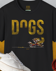 DOGS Series (D-GS), Volume 4, Unisex T-Shirt-Black, Design by Dog Gang