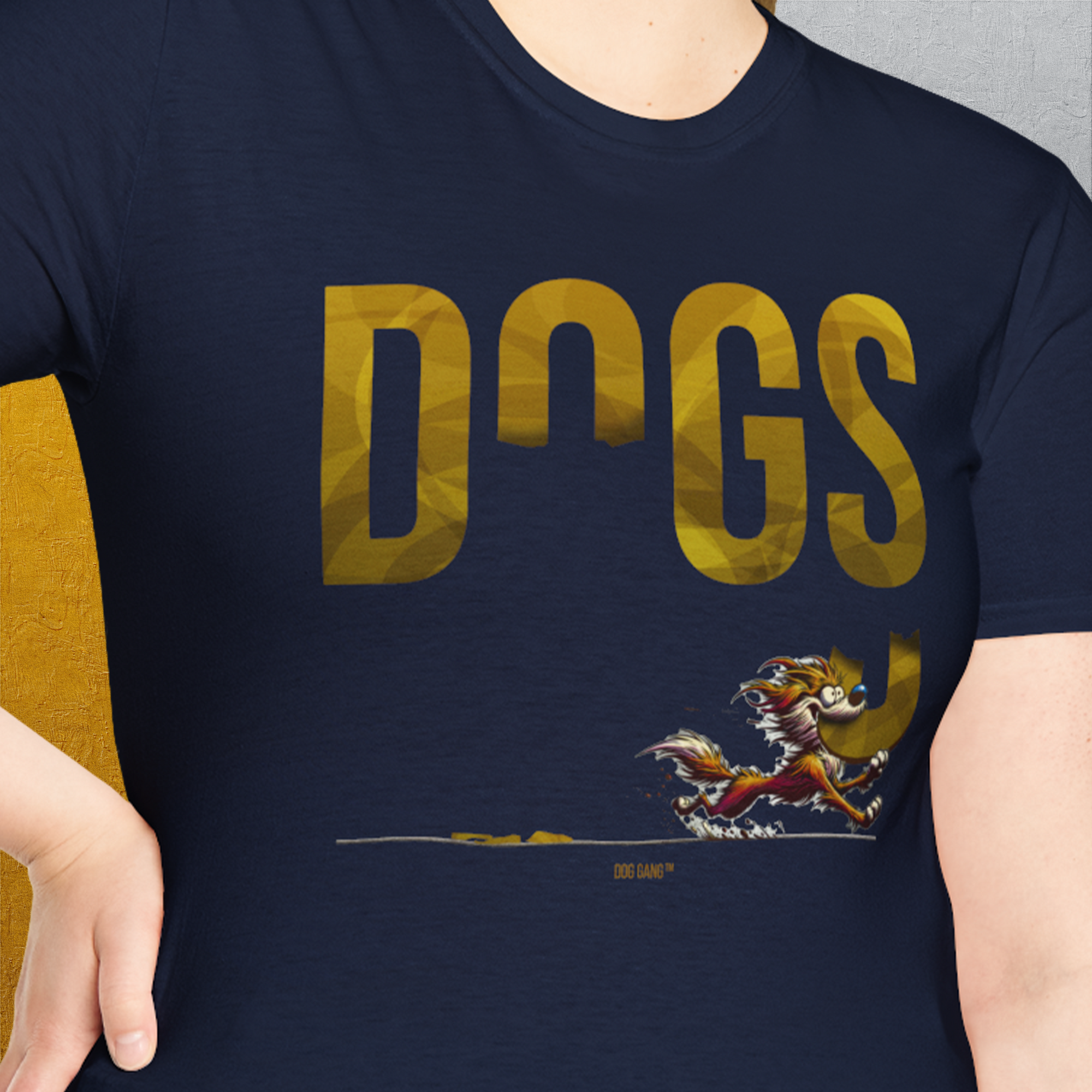 DOGS Series (D-GS), Volume 4, Unisex T-Shirt-, Design by Dog Gang