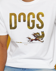 DOGS Series (D-GS), Volume 4, Unisex T-Shirt-. For dog lovers and dog owners. Design by Dog Gang