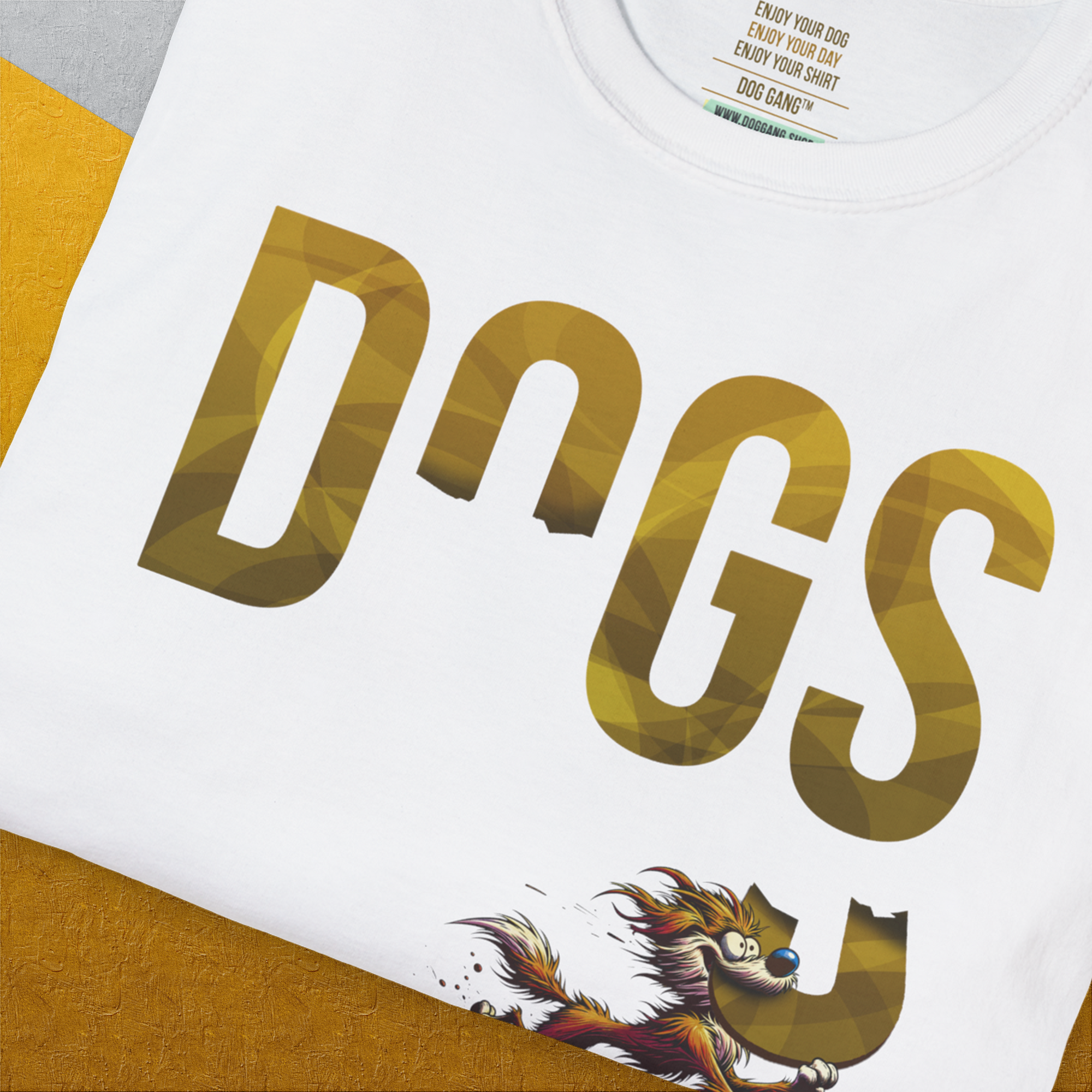 DOGS Series (D-GS), Volume 4, Unisex T-Shirt-. A dog-themed Design from Dog Gang