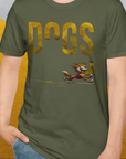 DOGS Series (D-GS), Volume 4, Unisex T-Shirt-, Design by Dog Gang