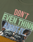 Don't Even Think About It..., Volume 2, Unisex T-Shirt-. A dog-themed Design from Dog Gang