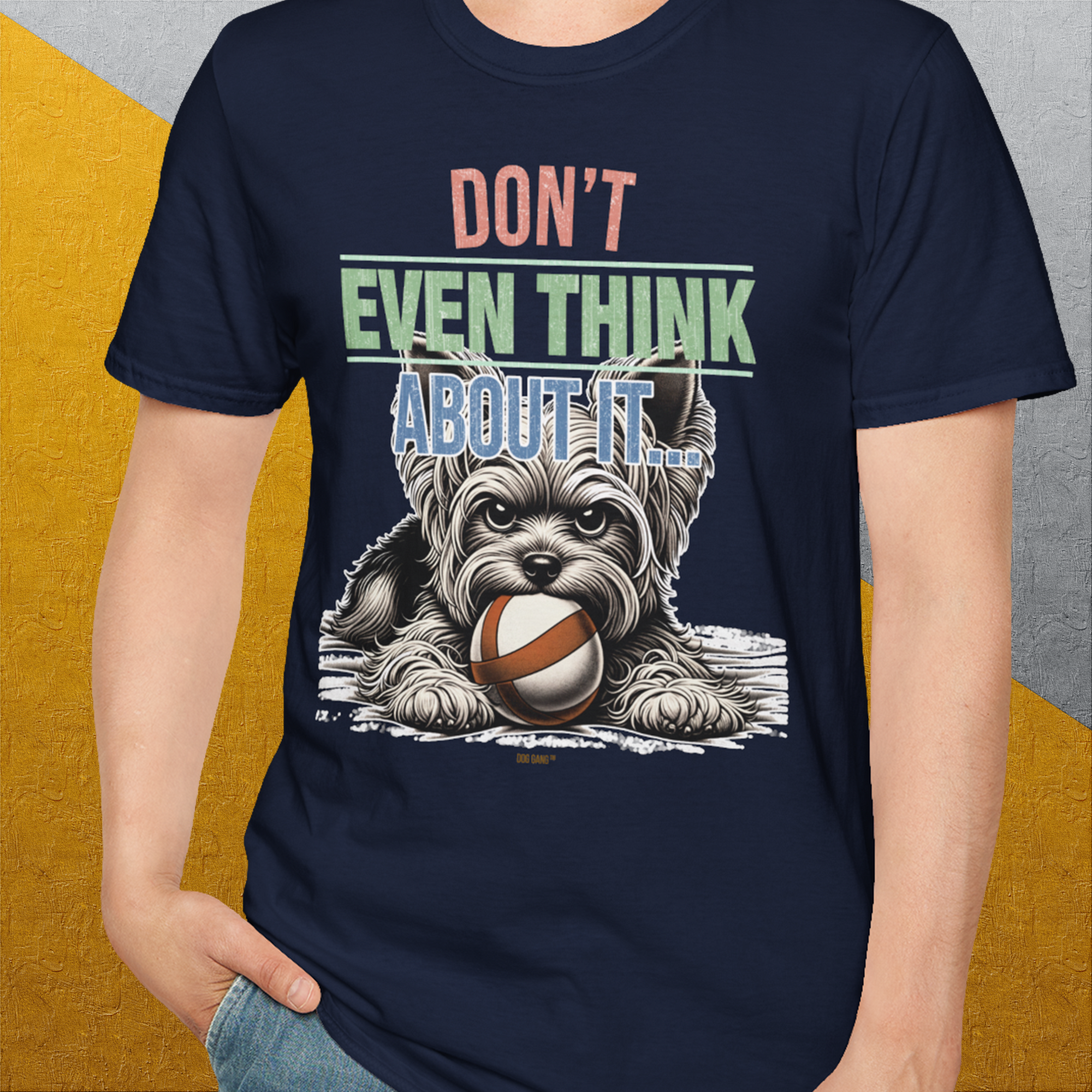 Don't Even Think About It..., Volume 3, Unisex T-Shirt-, Design by Dog Gang