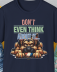 Don't Even Think About It..., Volume 4, Unisex T-Shirt-Navy, Design by Dog Gang