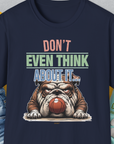 Don't Even Think About It..., Volume 5, Unisex T-Shirt-Navy, Design by Dog Gang