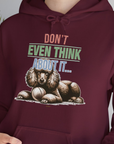 Don't Even Think About It..., Volume 1, Unisex Hoodie-, a fun and stylish design for dog lovers from Dog Gang